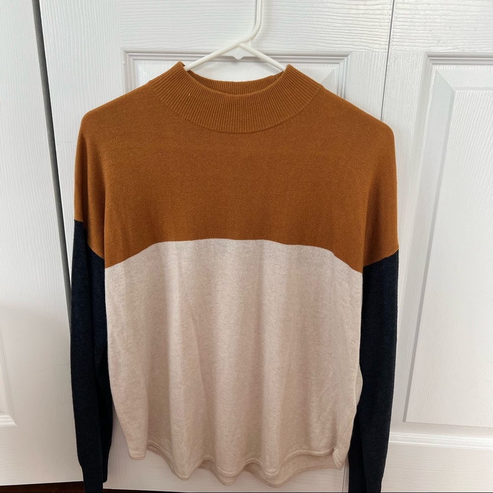 Madewell Color-block Sweater